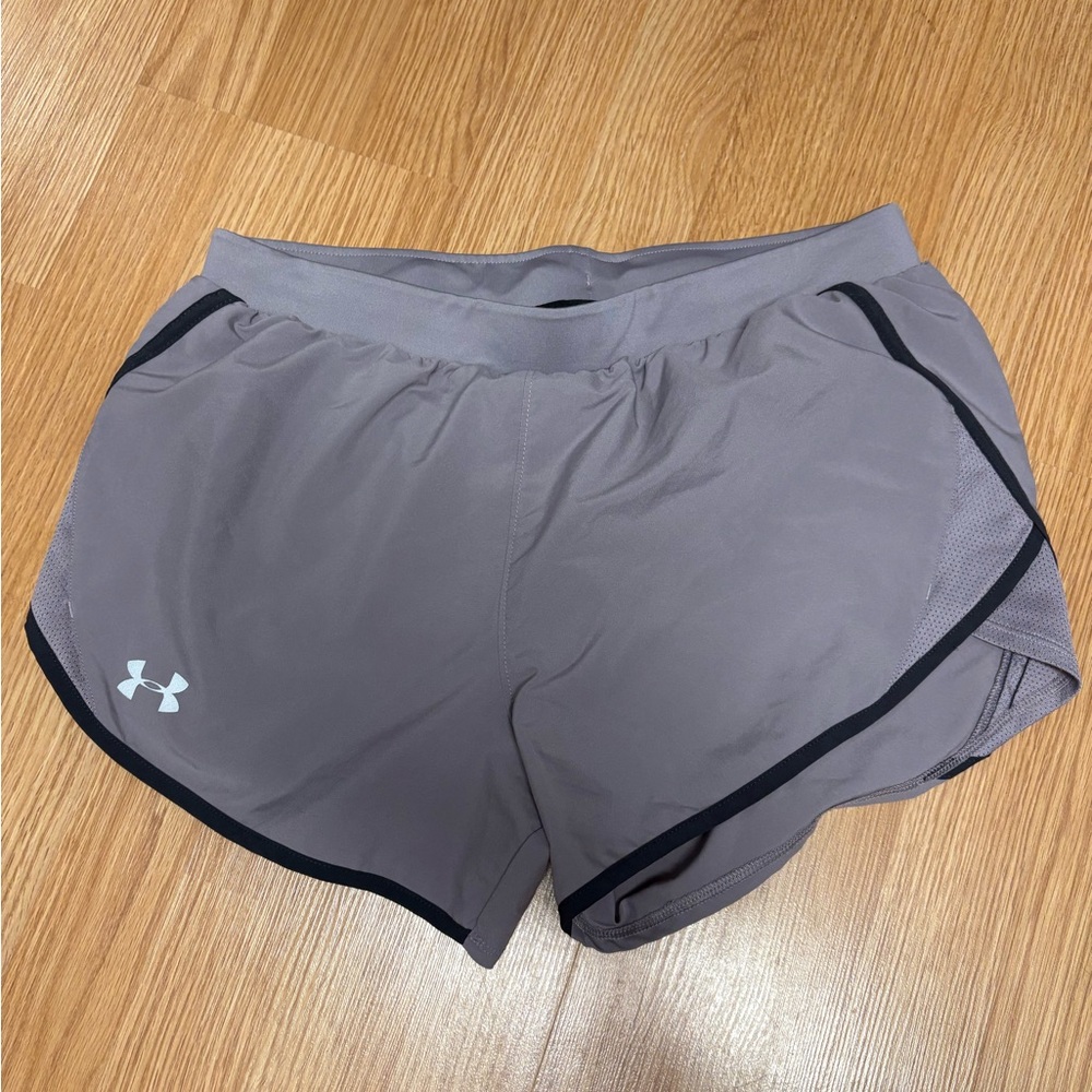 Under Armour Women's Athletic Shorts purple